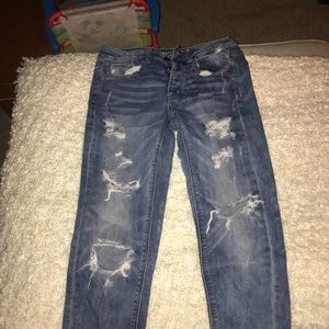 Worn once! American eagle jeans